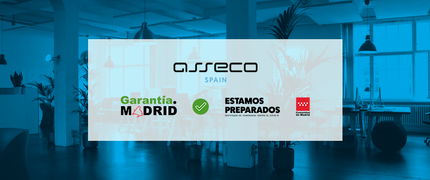Asseco Spain Group obtiene el certificado «Garantía Madrid» en la lucha contra el COVID-19
