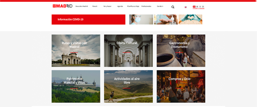 La Comunidad de Madrid lanza su nueva web de Turismo desarrollada por Asseco Spain Group